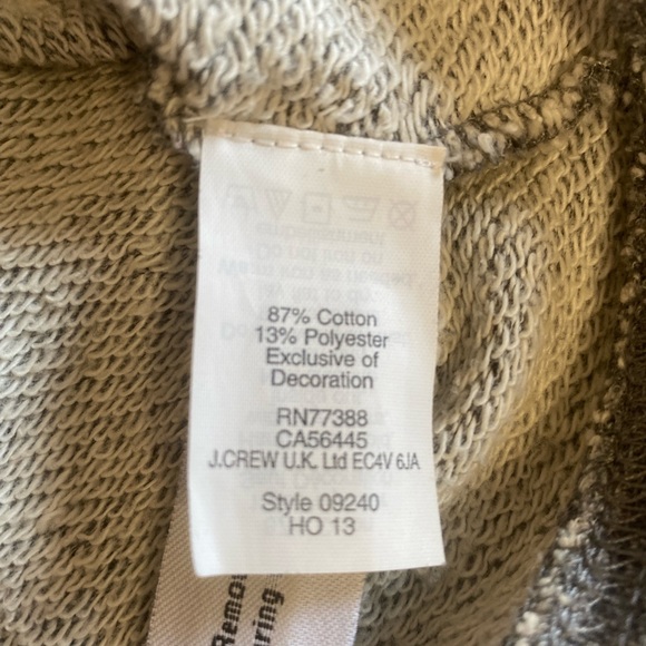 Grey Short-sleeved sweatshirt with bow/beading embellishments - Picture 4 of 4